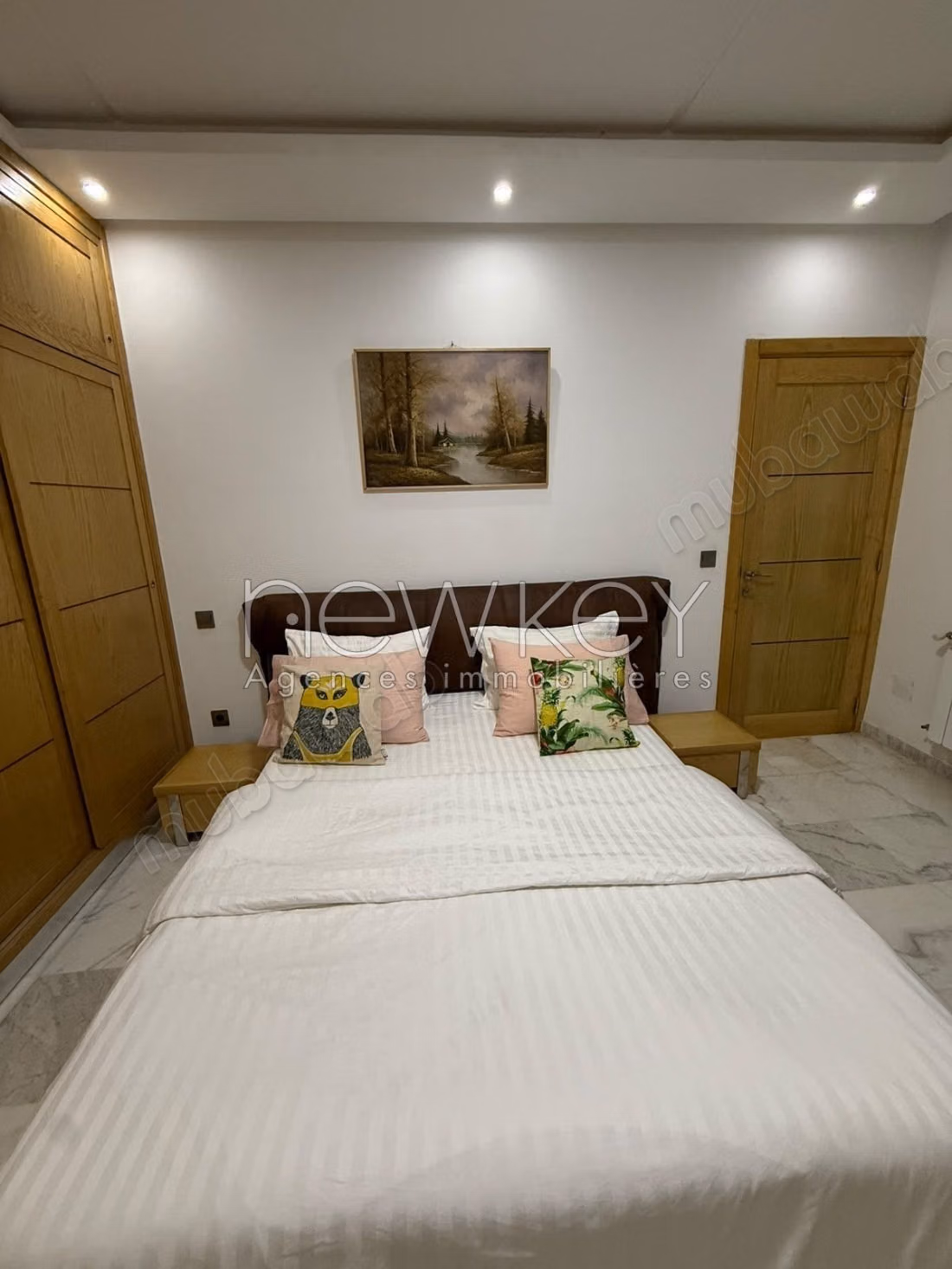 Appartamento S2 con giardino in affitto a La Soukra