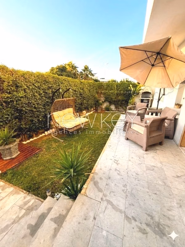 Appartamento S2 con giardino in affitto a La Soukra