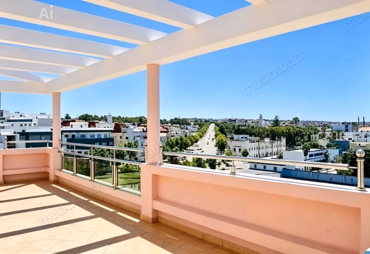 Appartement à louer à Asilah. 2 excellentes chambres. Meublé