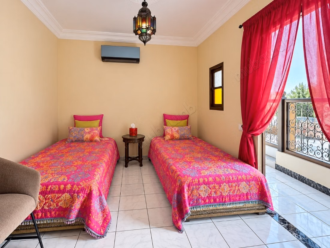 Maison meublée piscine à louer – Route d'Essaouira