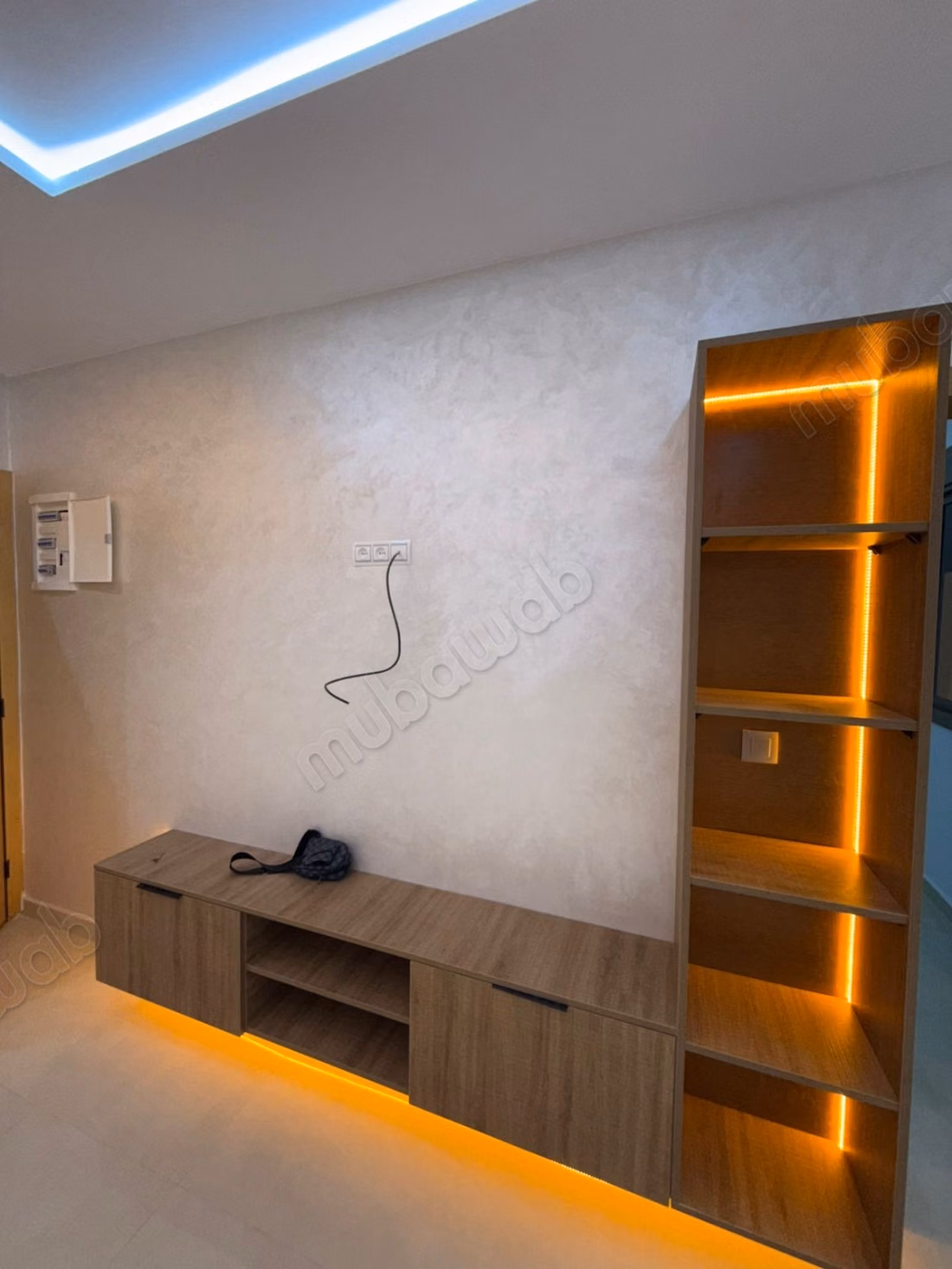 Beautiful apartment for sale in Saidia. Total area 66 m². Authentic lounge, satellite dish