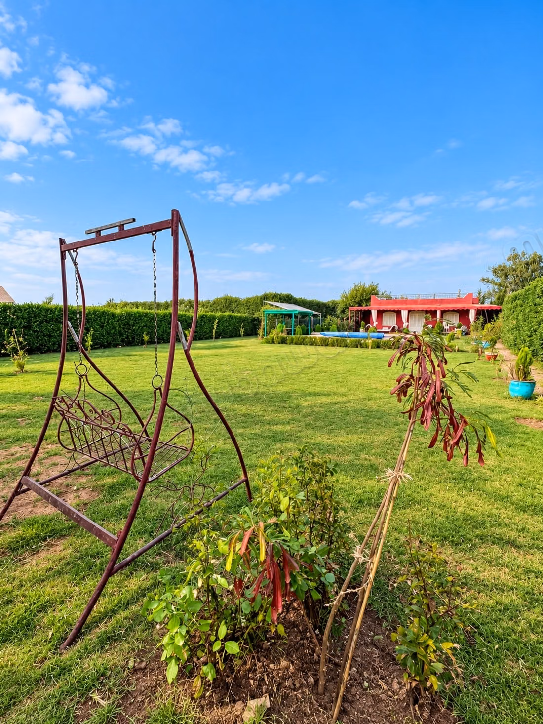 Villa de 3 habitaciones con gran piscina - Ruta de Fès