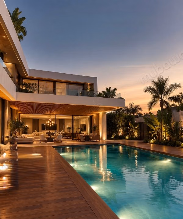 Magnifique villa à louer à Ain Diab Extension. Surface de 580 m². Bien meublé