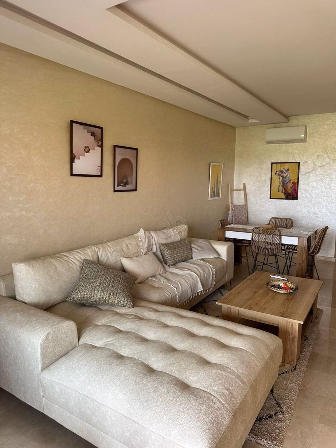 Appartement en location à Agdal. 2 chambres. Meublé