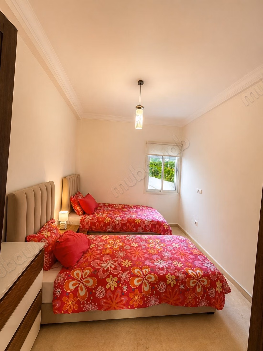 Appartement en location à Dar Bouazza. 2 chambres. Bien meublé
