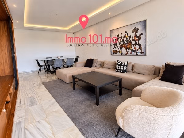 Furnished apartment for rent in Hay Riad – Prestigia