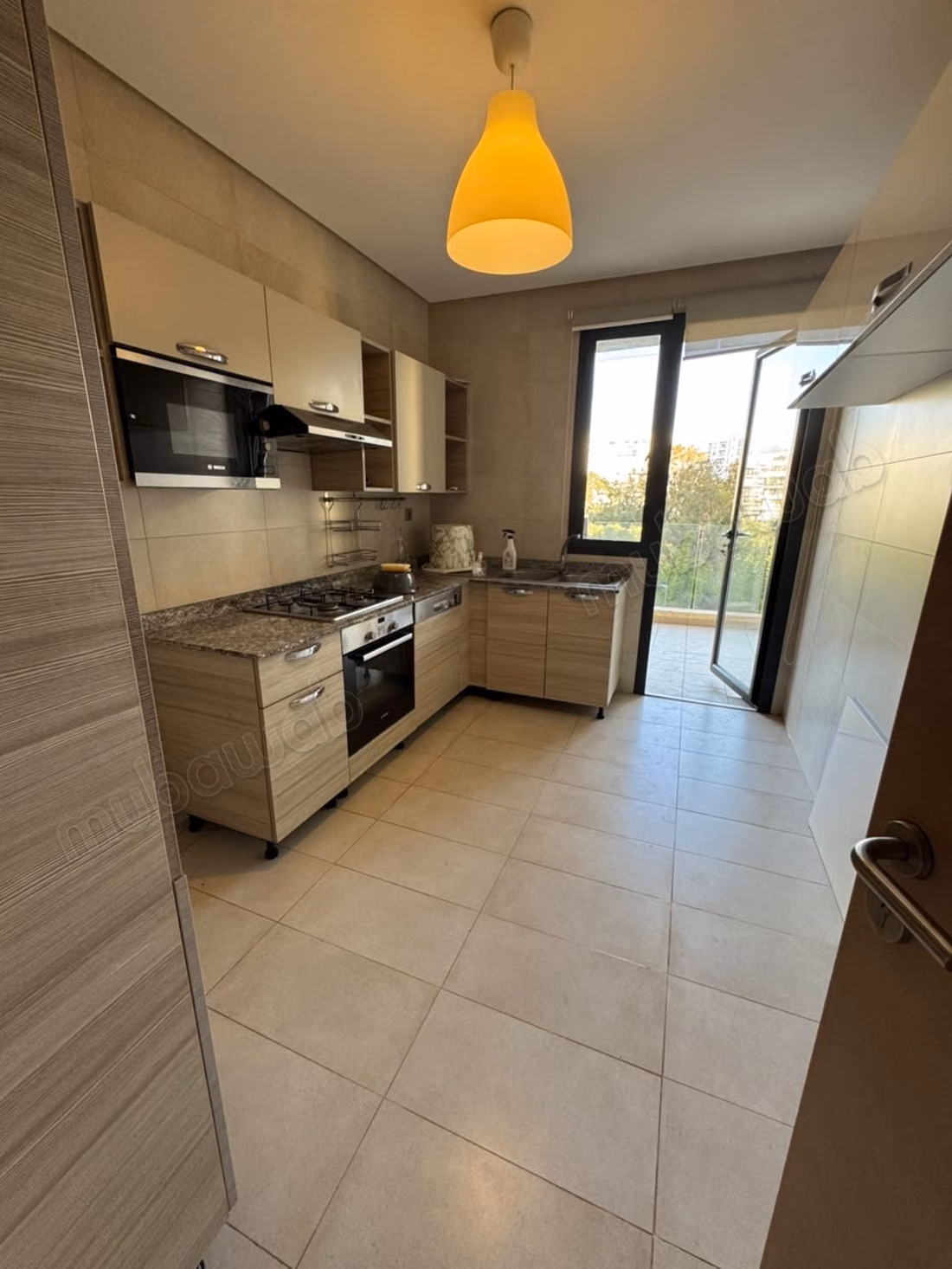 2-bedroom apartment with living room in Prestigia Hay Riyad. With elevator
