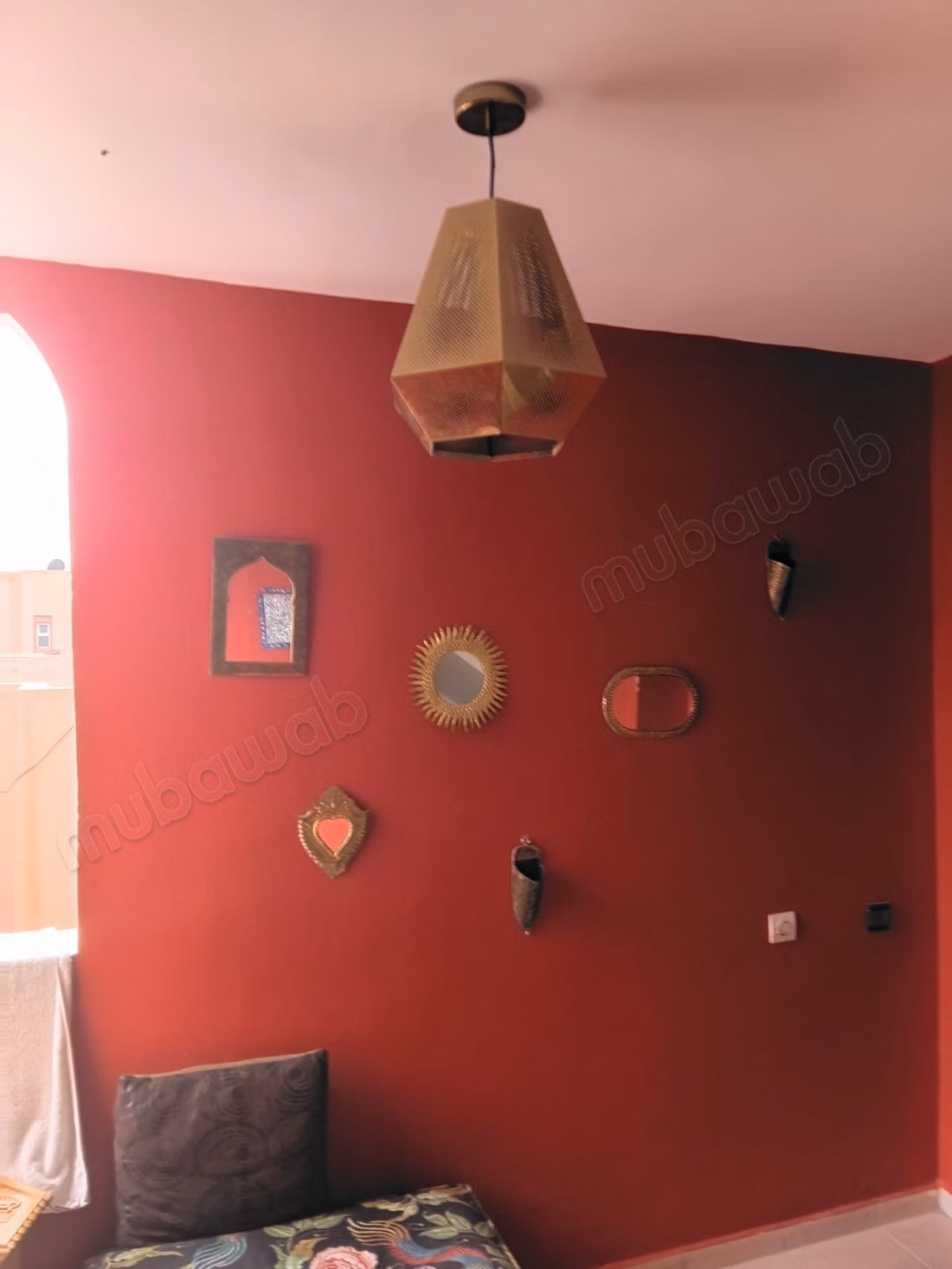 Vente d'un bel appartement à Guéliz. 
3 pièces confortables. 
Avec ascenseur et terrasse