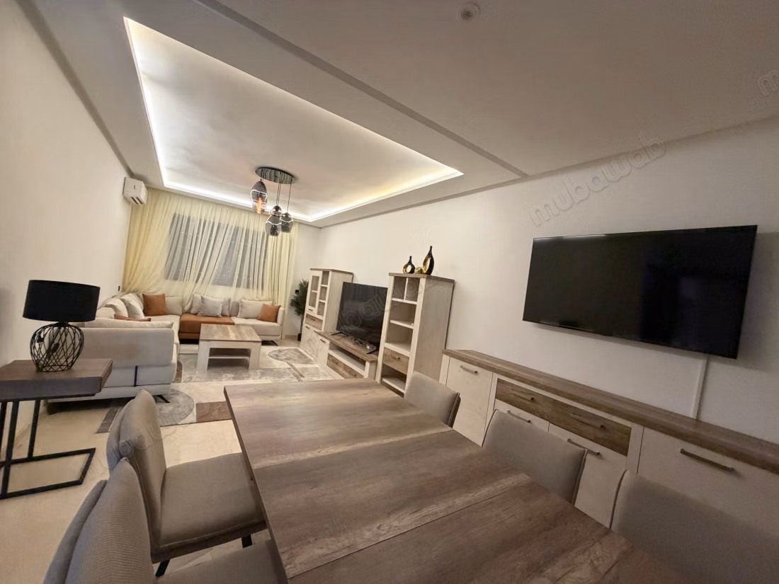 Très bel appartement en location à Samlalia. 3 chambres agréables. Meublé