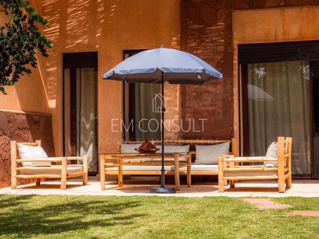 VENTE – Villa de plain pied 3 suites 200 m² – Route de Fès km 20