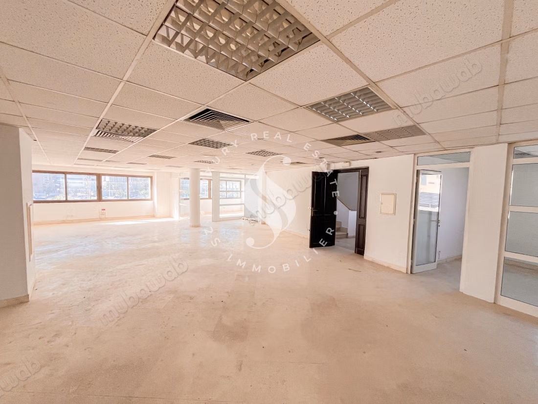FOR RENT Open Space Office 300 m2 Charguia 1