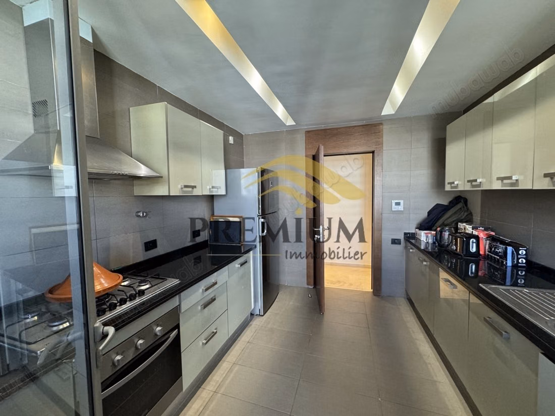 For rent furnished apartment in Orangeraie du Souissi