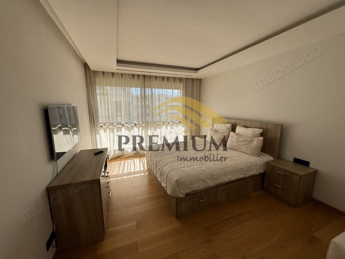 For rent furnished apartment in Orangeraie du Souissi