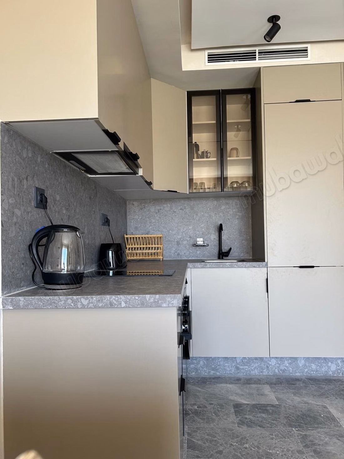 Rent this apartment in the Hospitals. 1 Room. Well furnished