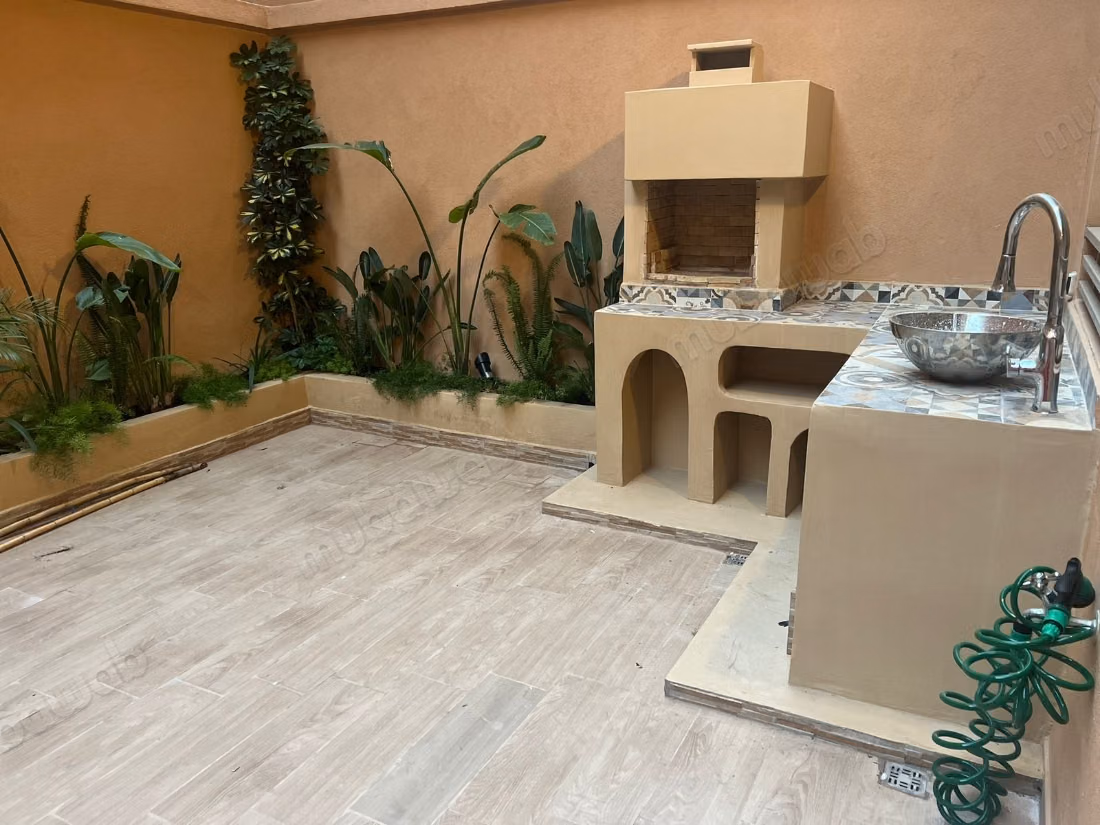 Location duplex 3 chbr terrasse residence piscine