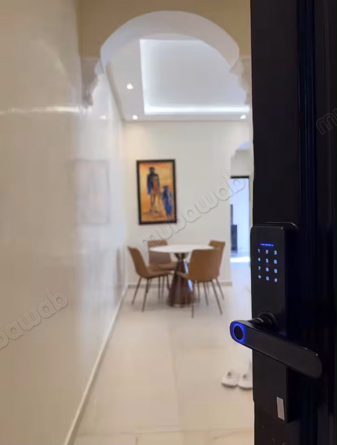 Location d'un appartement à Route de Safi. 
1 chambre. 
Meublé