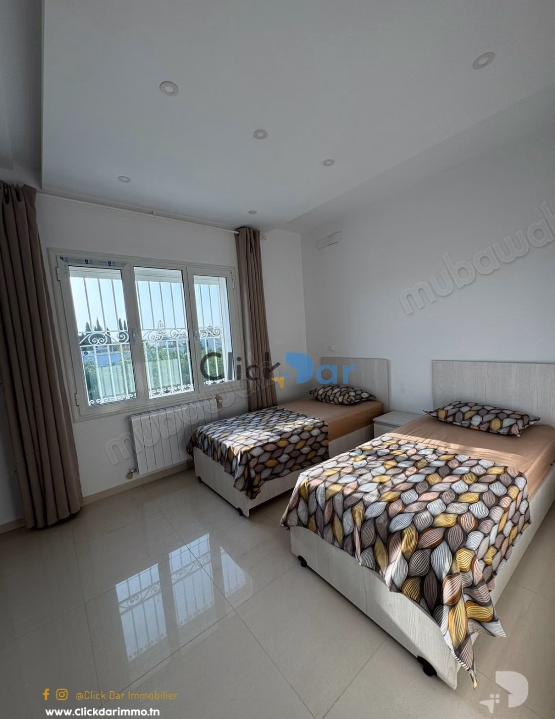 Appartement S2 location annuelle Hammamet