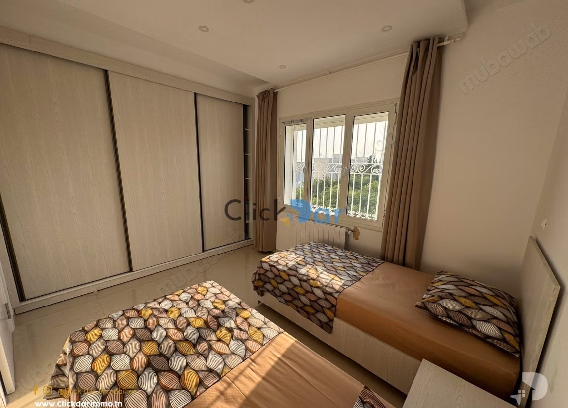Appartement S2 location annuelle Hammamet