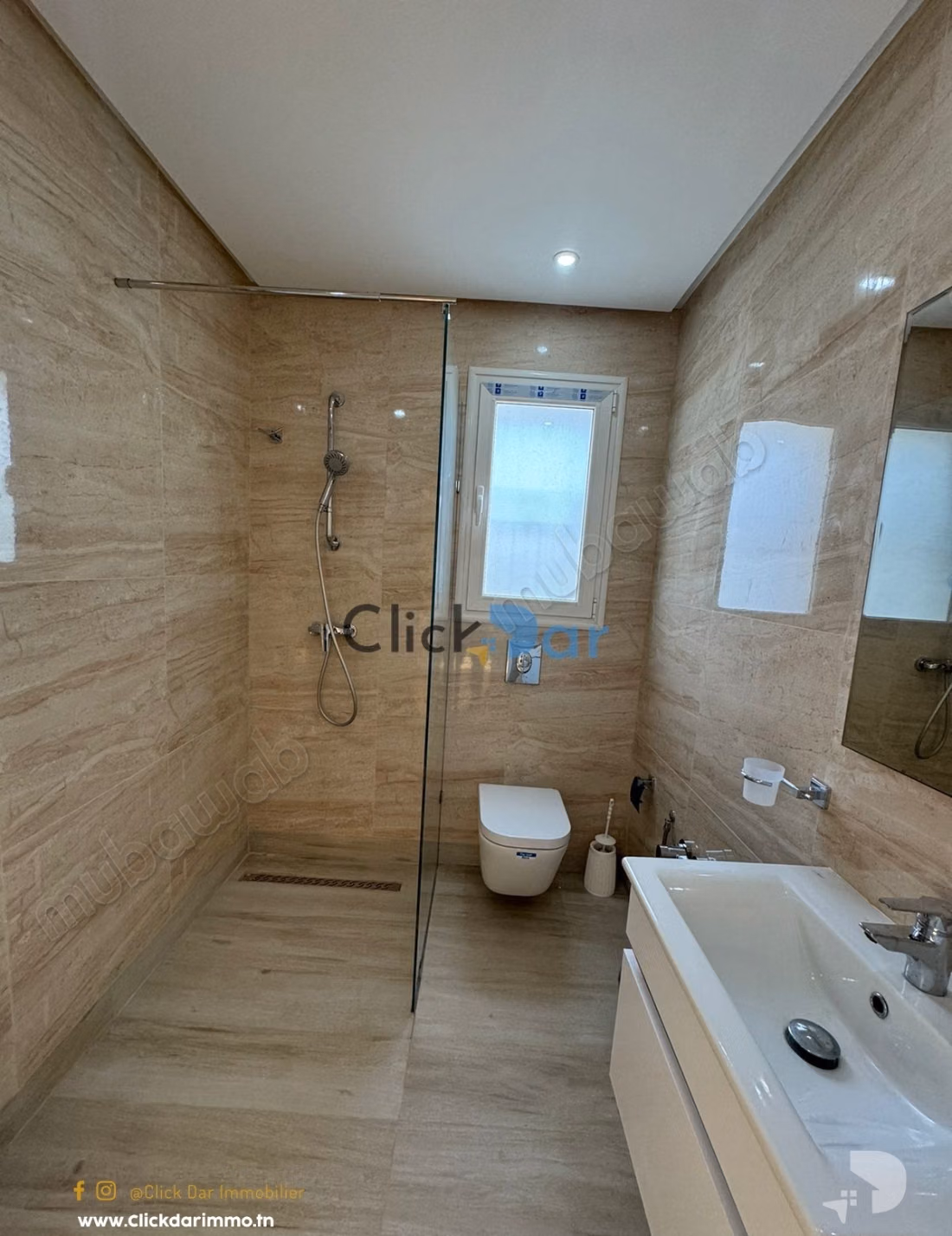 Appartement S2 location annuelle Hammamet