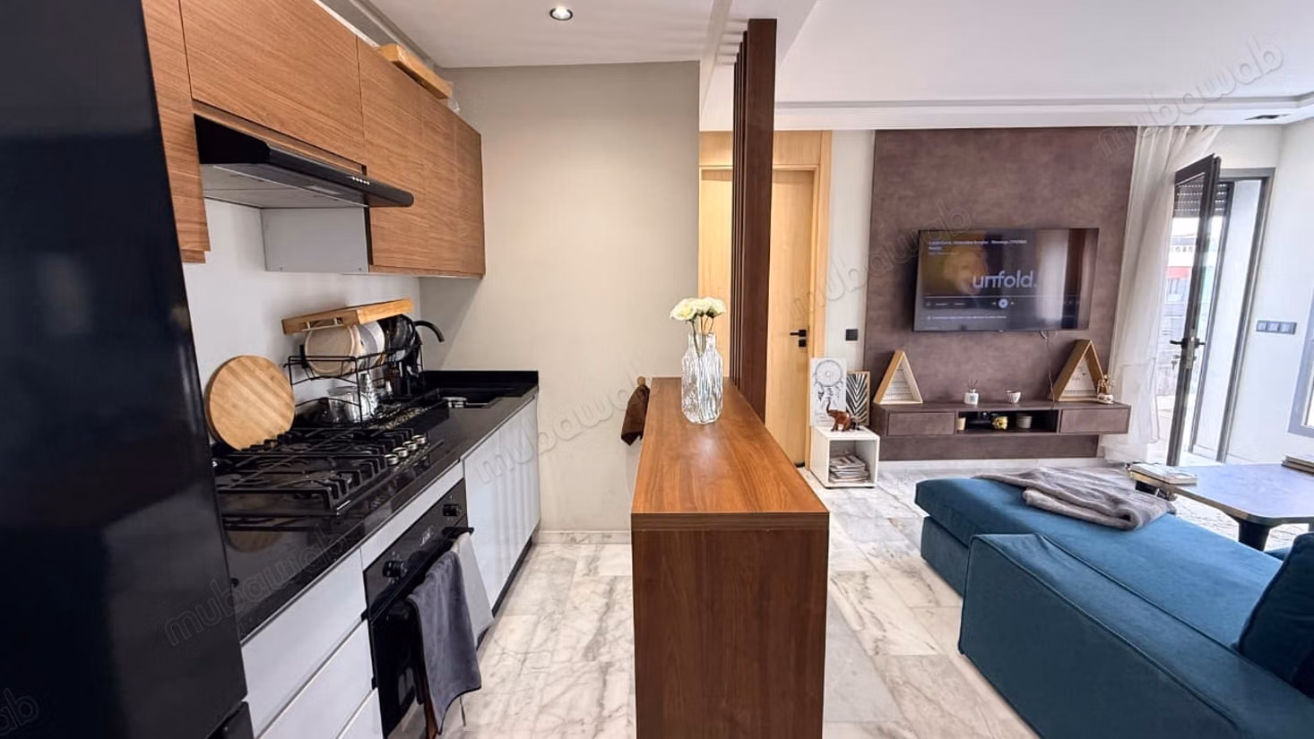 Riviera – Studio meublé de 56 m² à la location