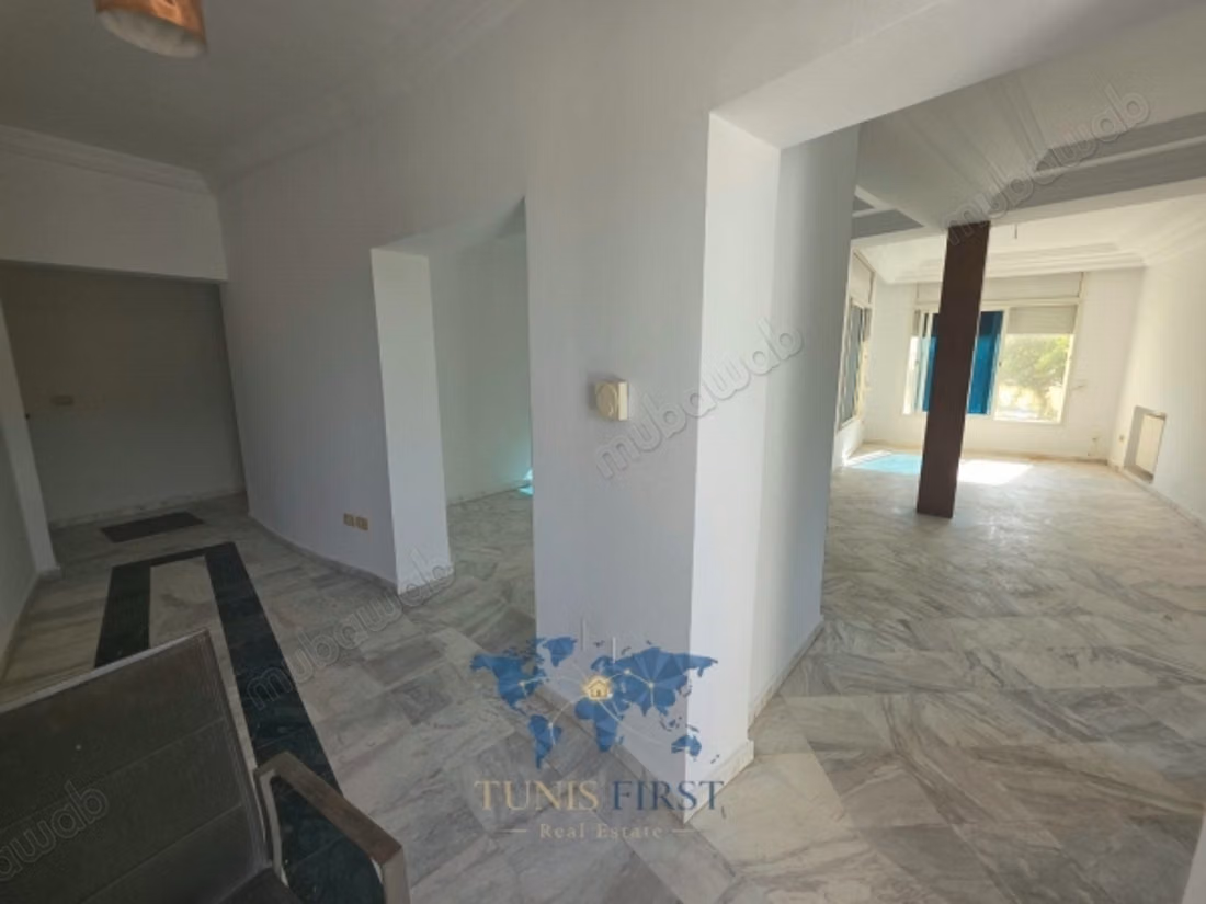 For Rent Charming S3 Empty Apartment in Gammarth