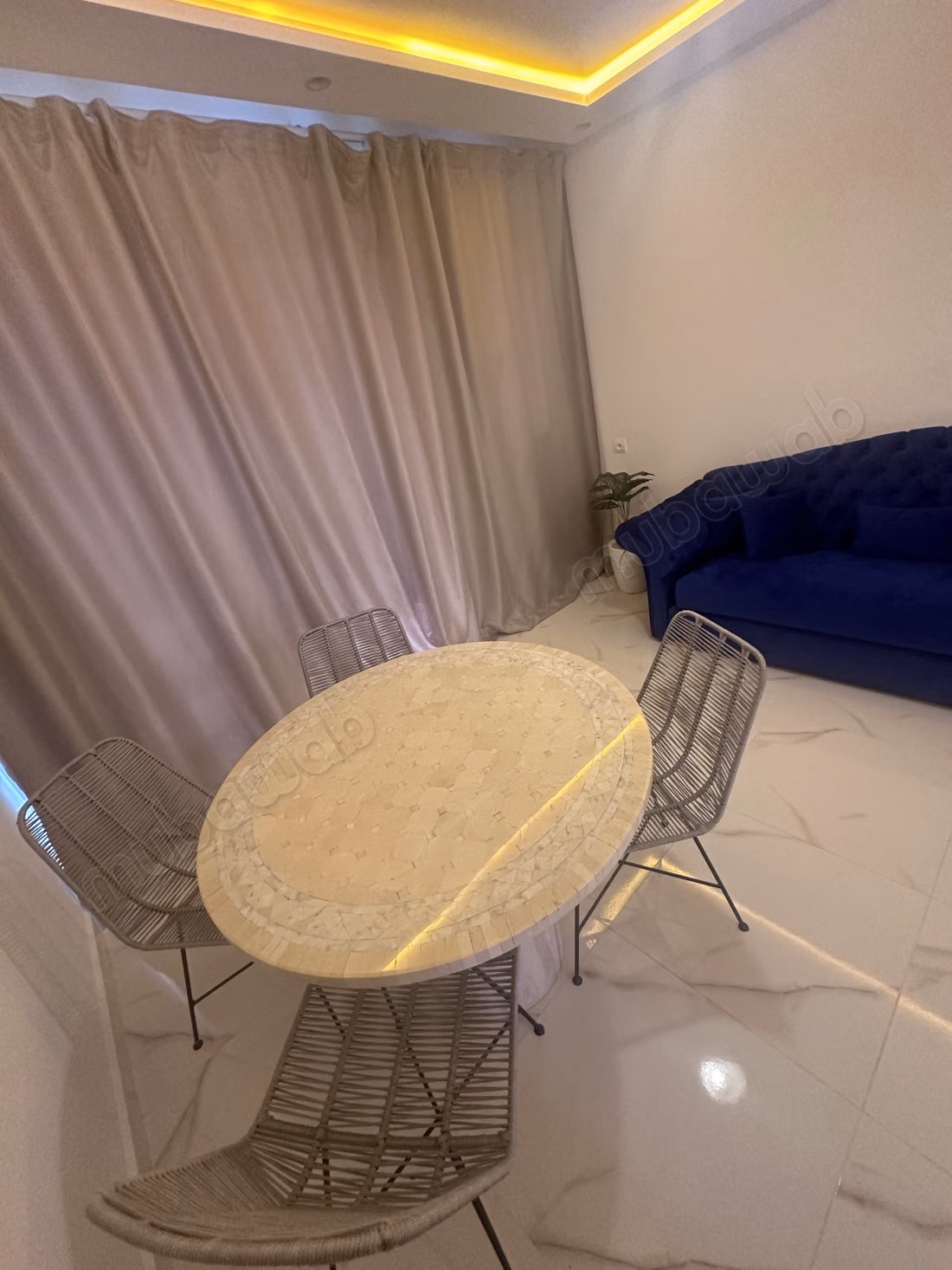 Appartement neuf de 2 chambres à louer à Tassoultante
