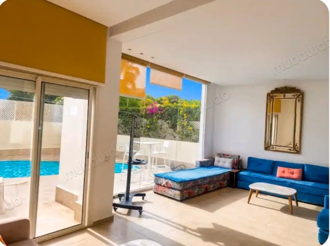 Villa avec piscine privée à louer 
Dar Bouazza