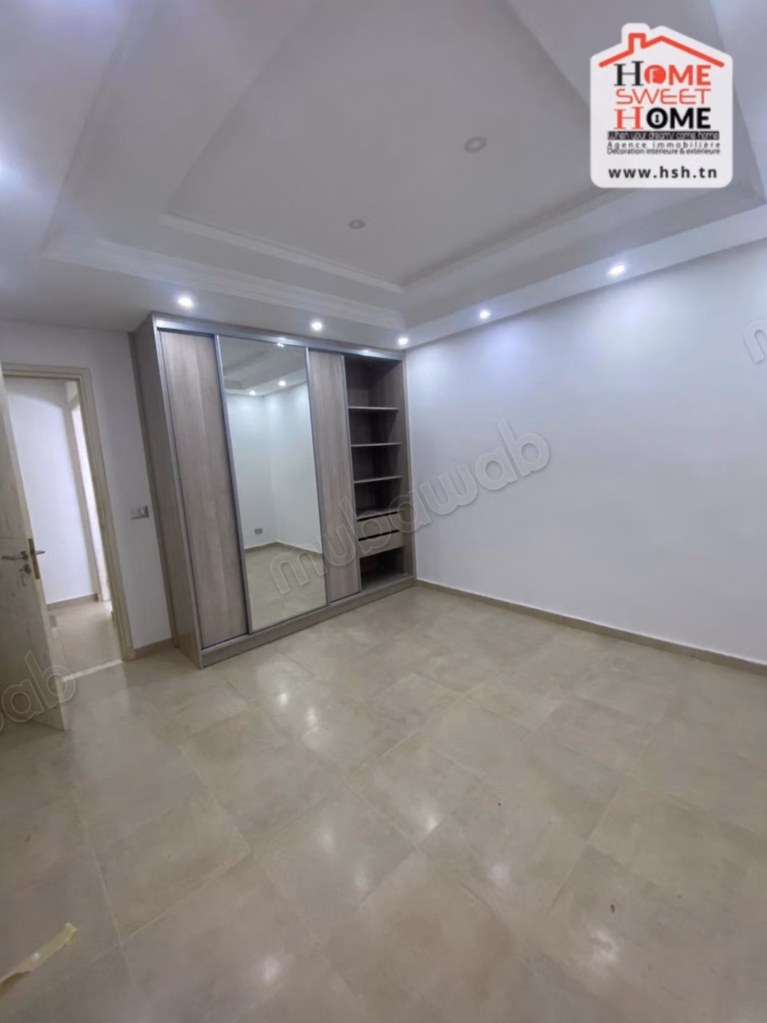 Etage de Villa S2 Bravissi à Louer à La Marsa