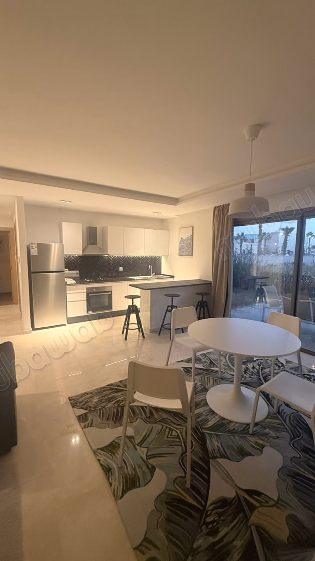 Appartement meublé à louer à Le Carrousel 
RABAT