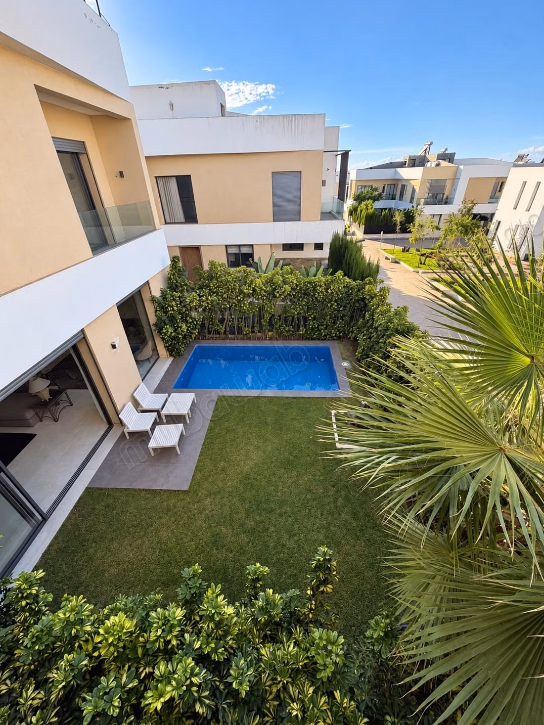 Darbouazza villa for sale
Total area 300 m².
Sea view, central heating