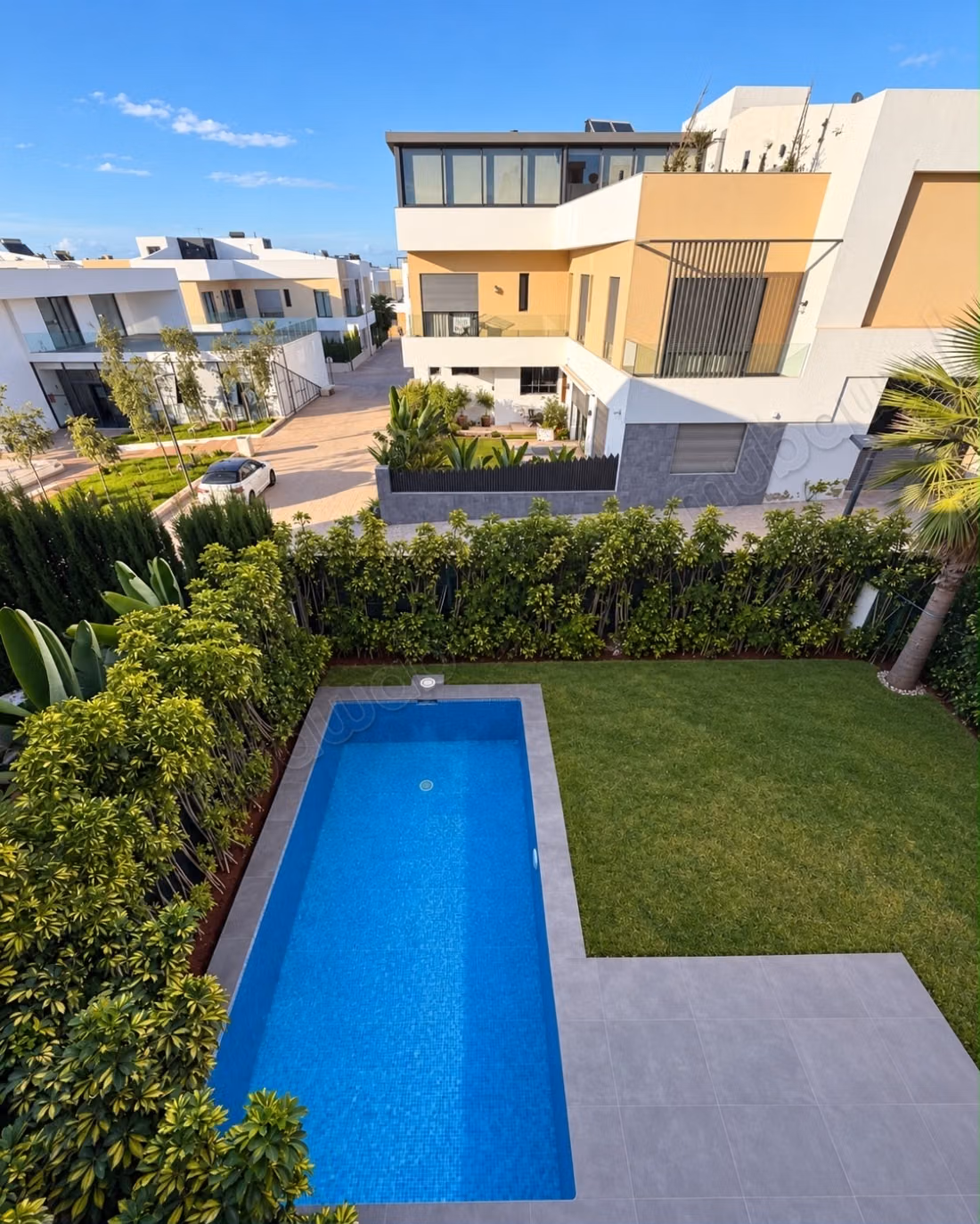 Darbouazza villa for sale
Total area 300 m².
Sea view, central heating