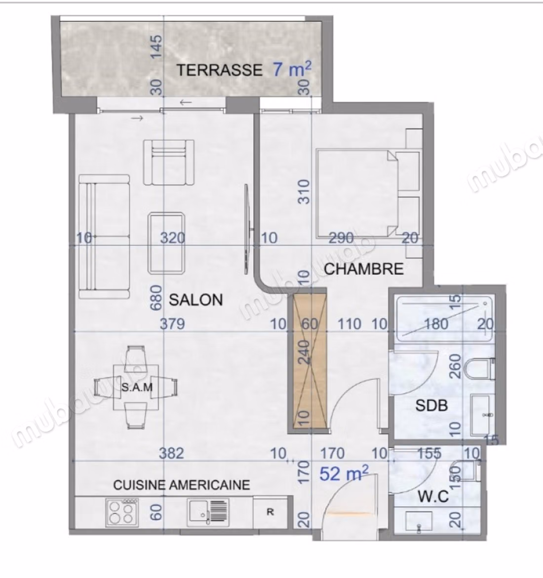 Estudios y Dúplex en Venta en Guéliz VEPN26291
