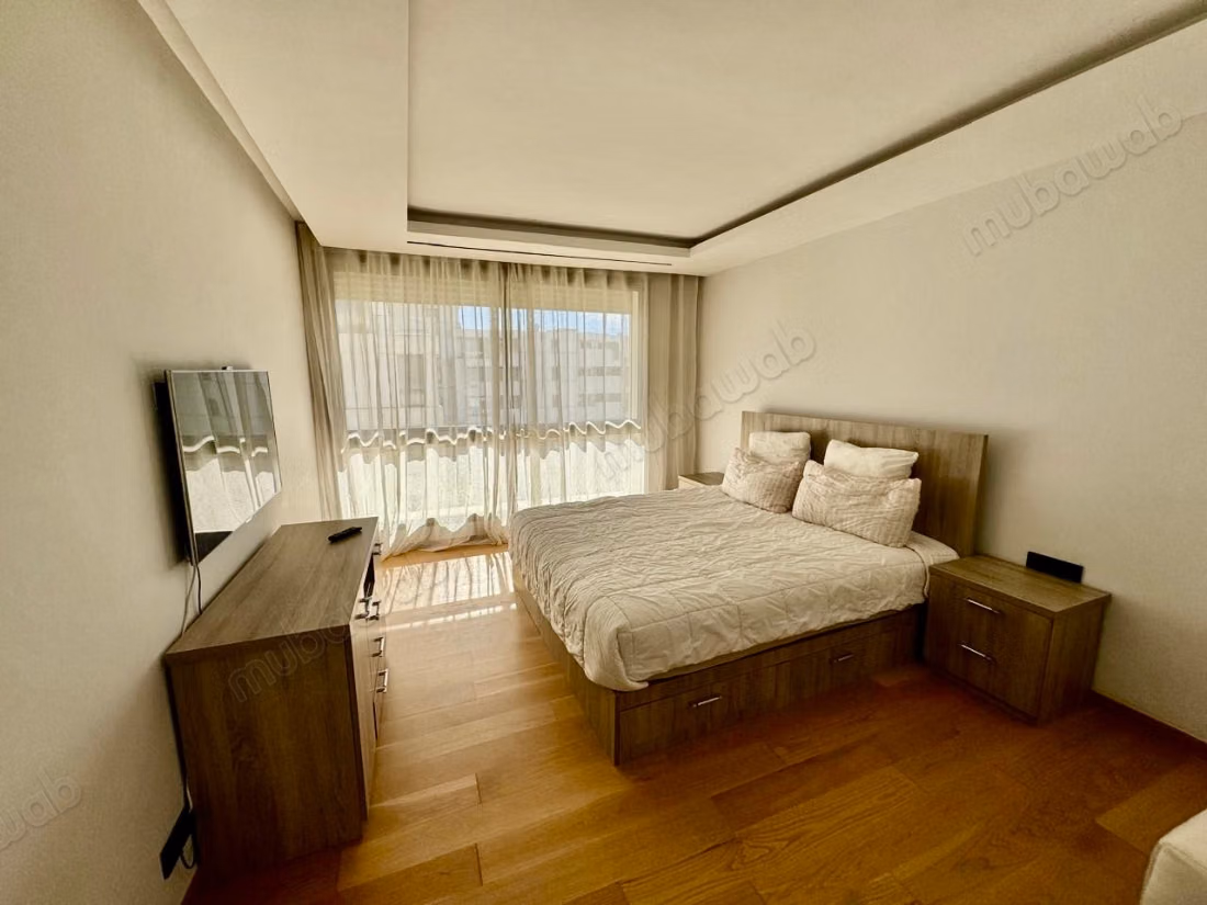 For rent - Furnished apartment with 3 bedrooms in L'Orangeraie, Souissi