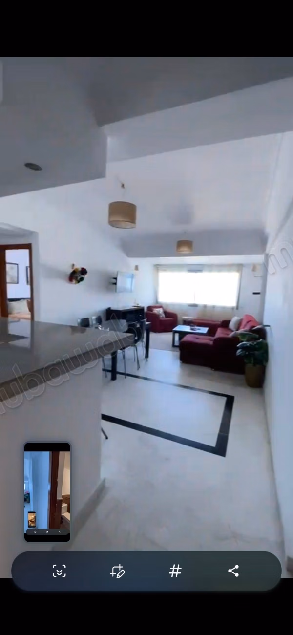 Appartement meublé au centre ville Tanger à louer