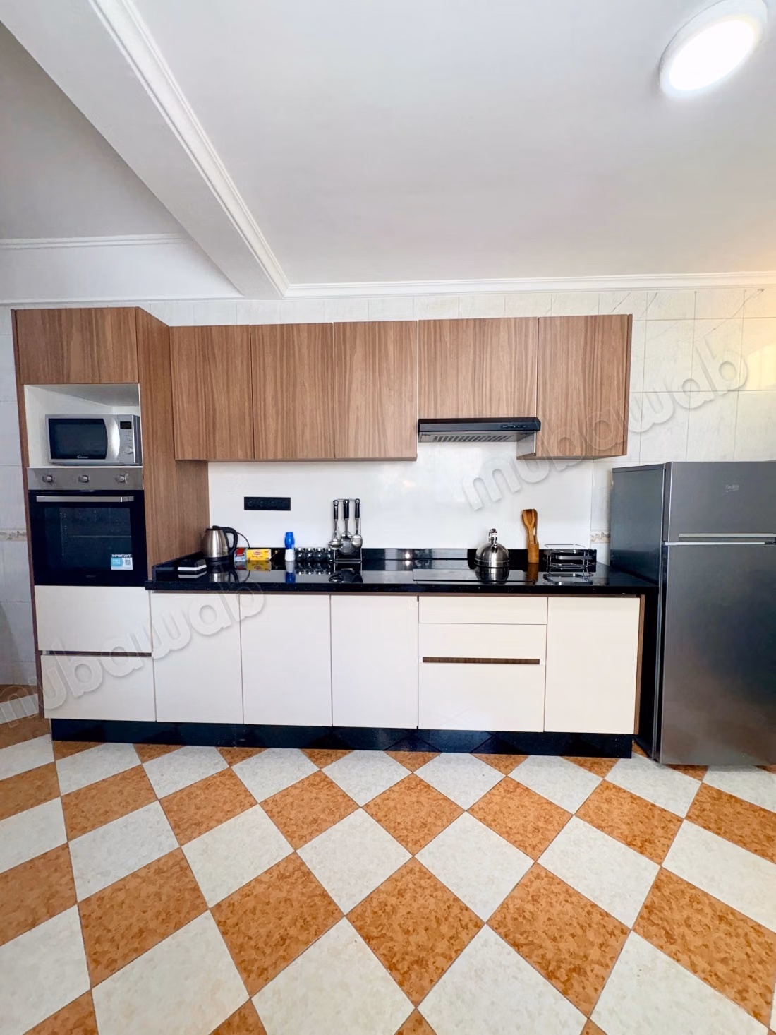 3 chambres tout equipe centre casablanca