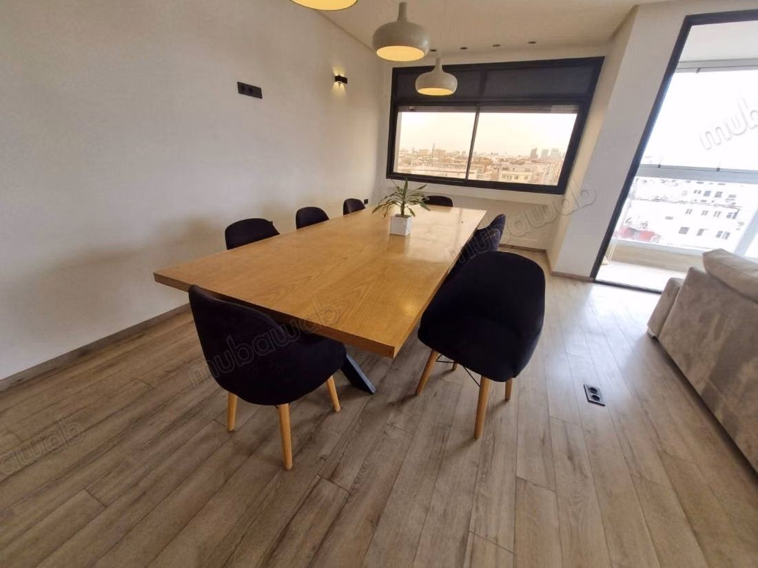 Very nice apartment for rent in Maârif. 3 rooms. Well furnished