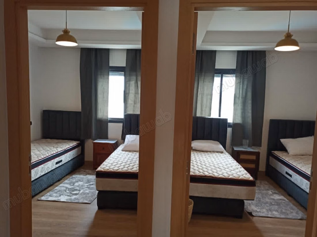 Location d'un appartement à Harhoura. 4 pièces confortables. Meublé