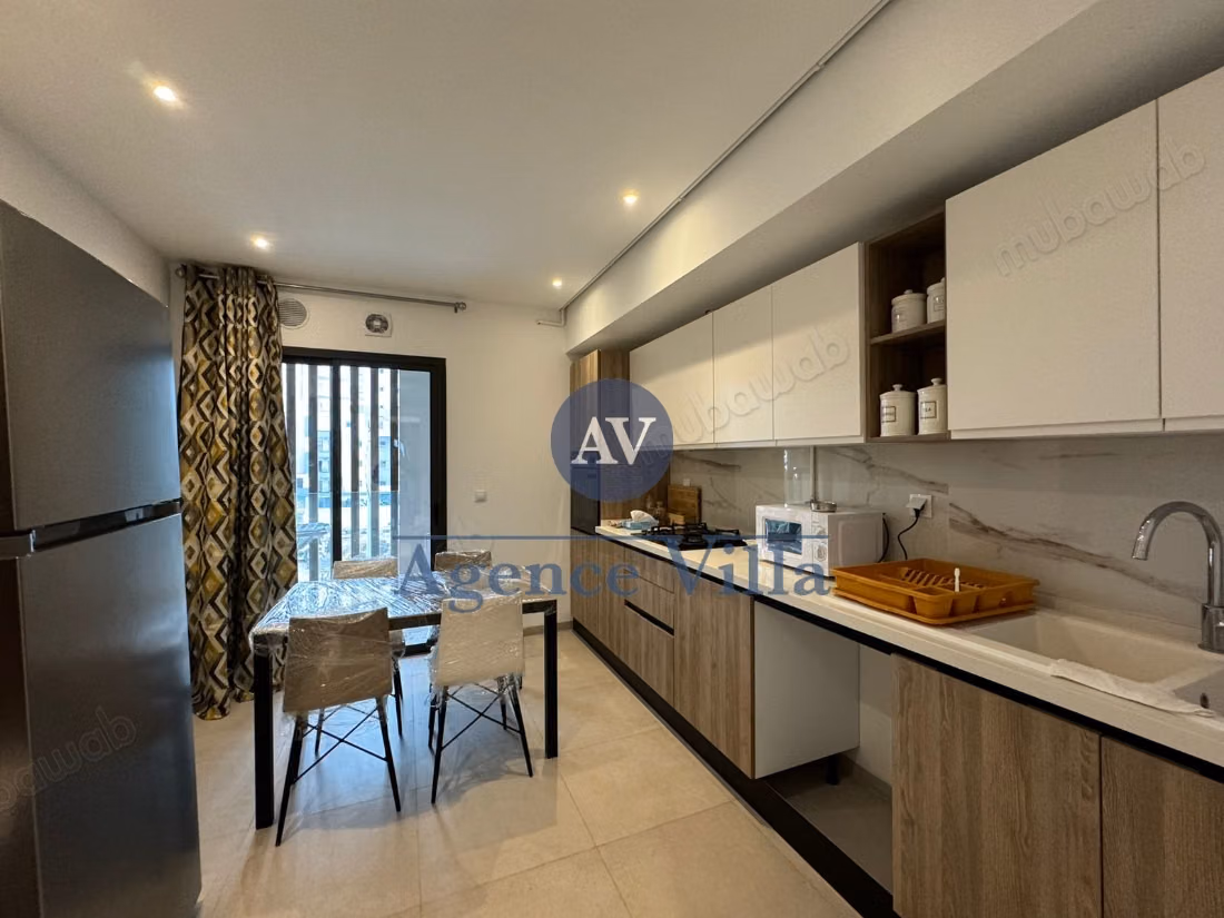 A louer un appartement S2 meublé à Ain Zaghouan n
