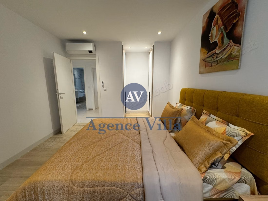 A louer un appartement S2 meublé à Ain Zaghouan n