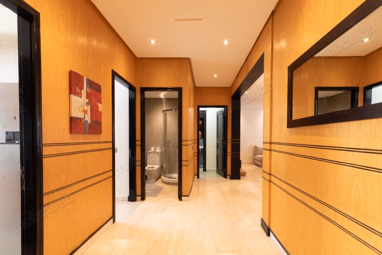 3 chambres tout equipe 
Abdelmoumen 
Casablanca