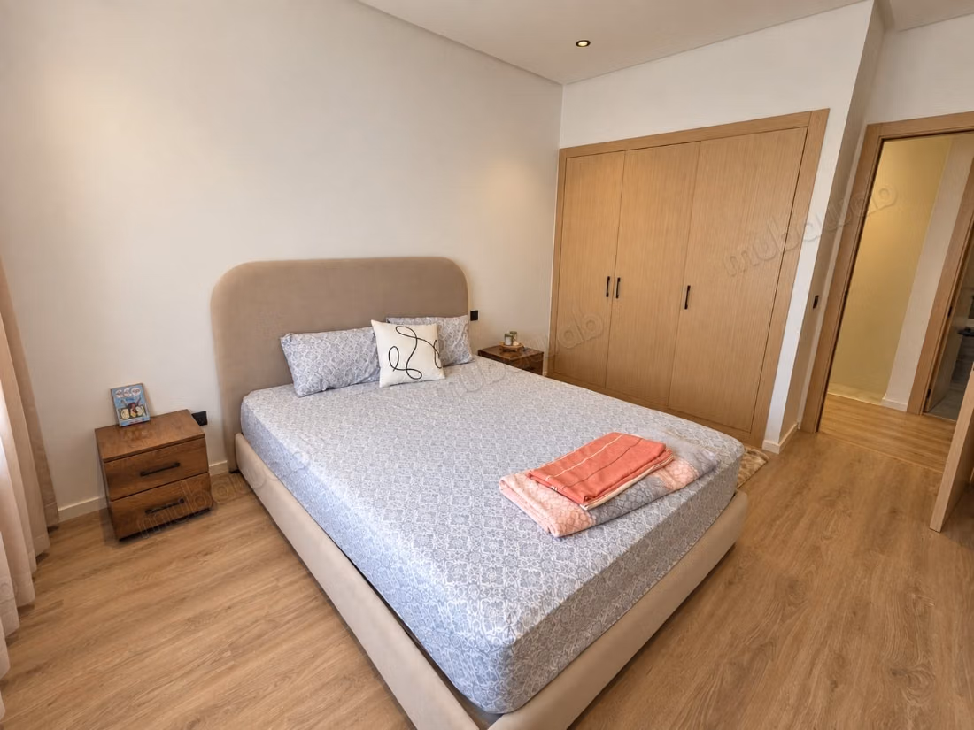 Location duplex meublé Route Bouskoura Casablanca