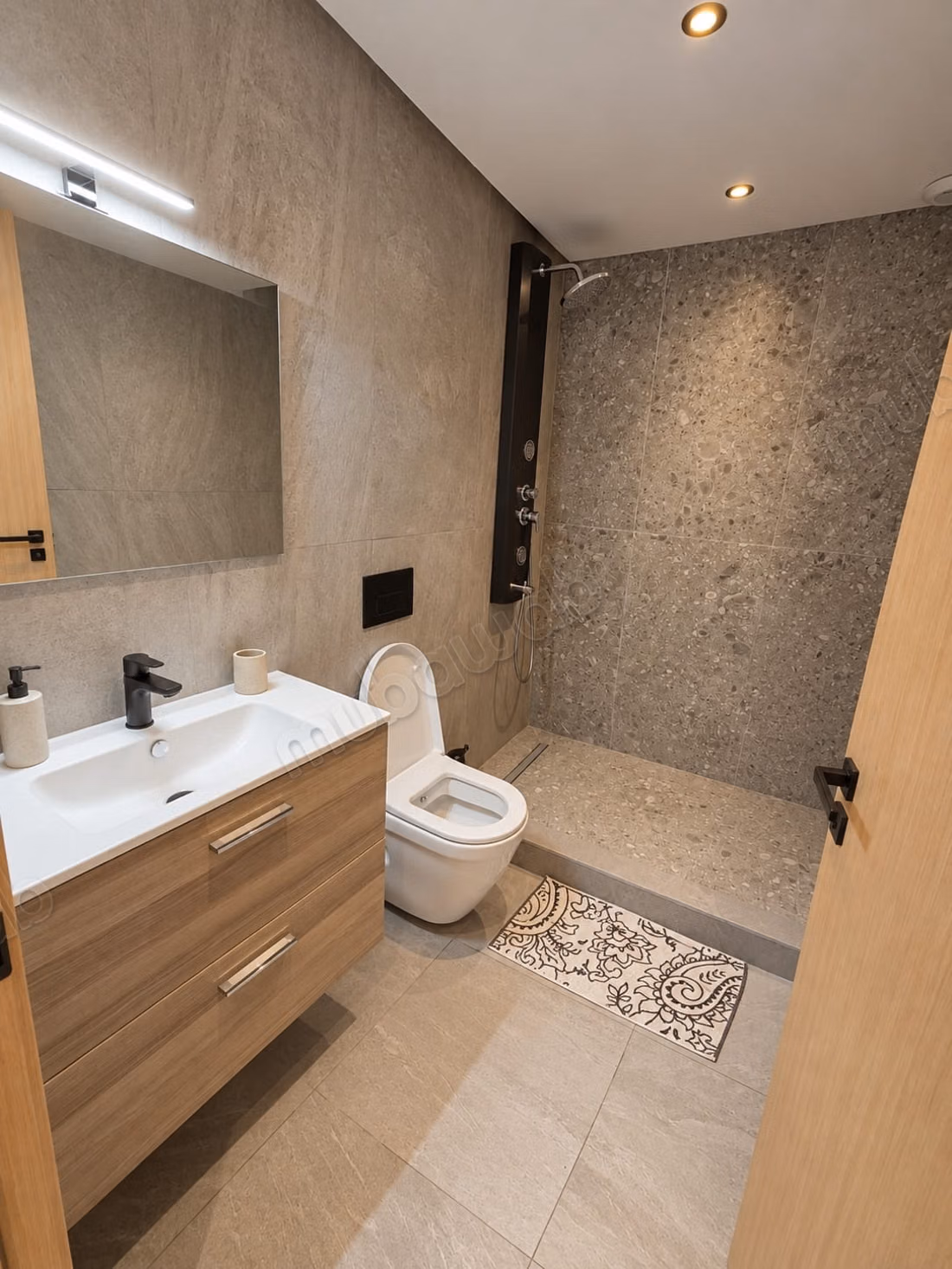 Location duplex meublé Route Bouskoura Casablanca