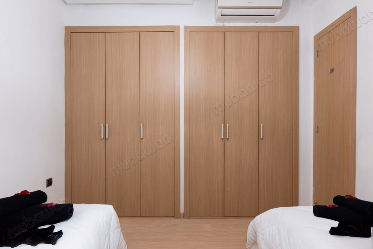 Louez cet appartement à Agdal. 2 chambres. Meublé