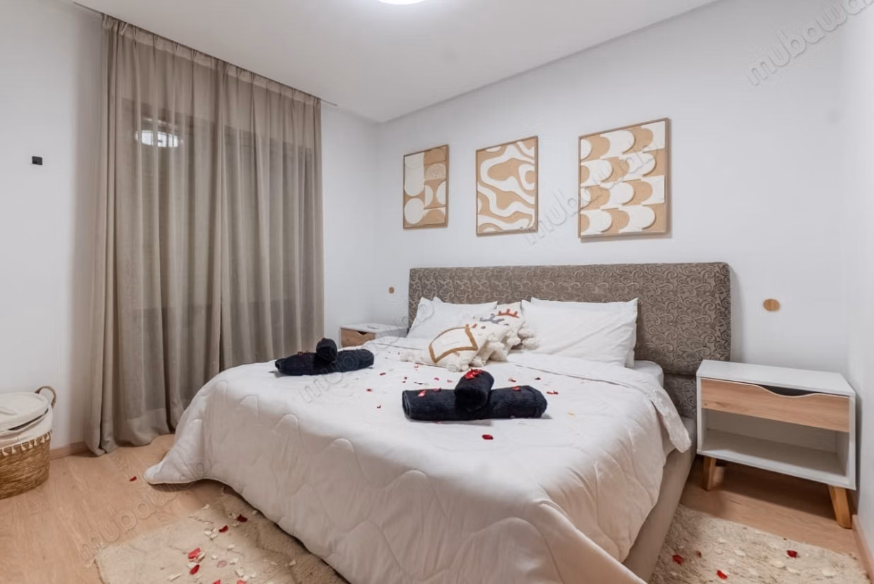 Louez cet appartement à Agdal. 2 chambres. Meublé