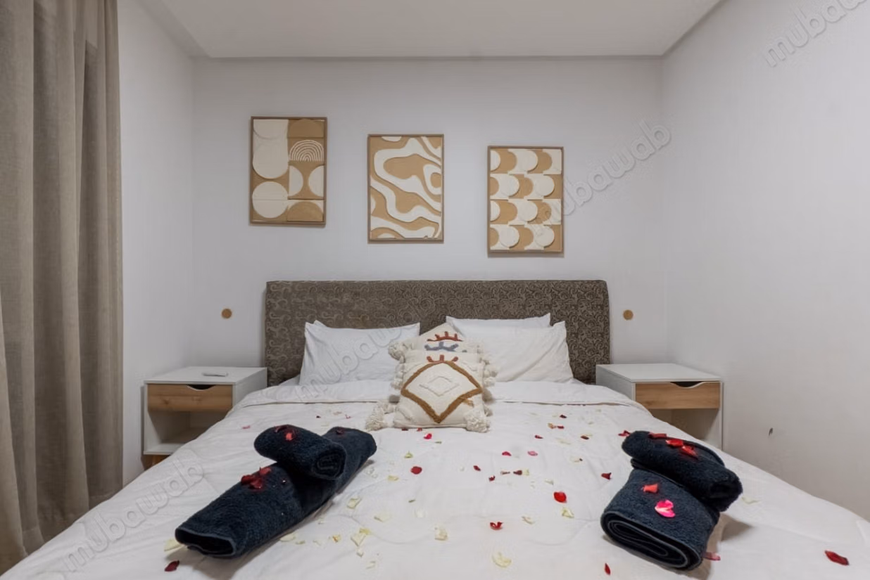 Louez cet appartement à Agdal. 2 chambres. Meublé