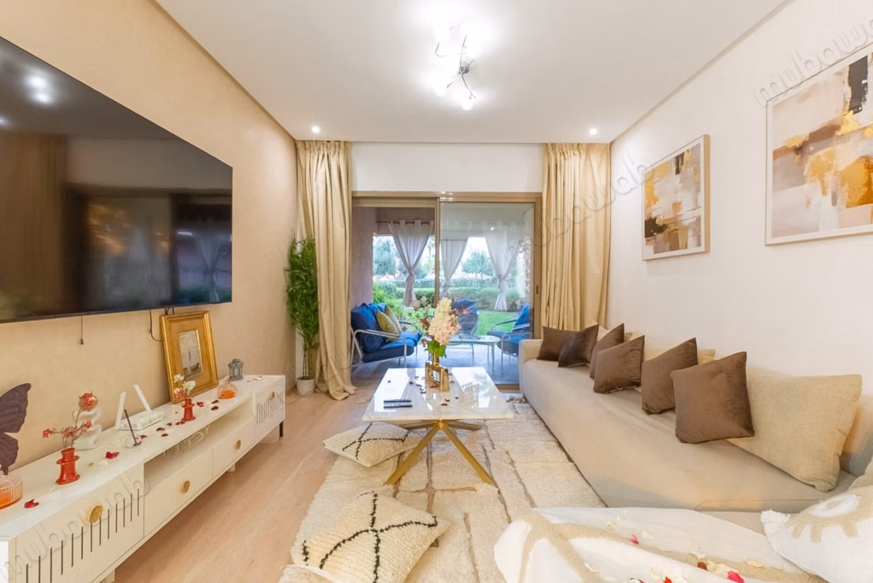 Louez cet appartement à Agdal. 2 chambres. Meublé