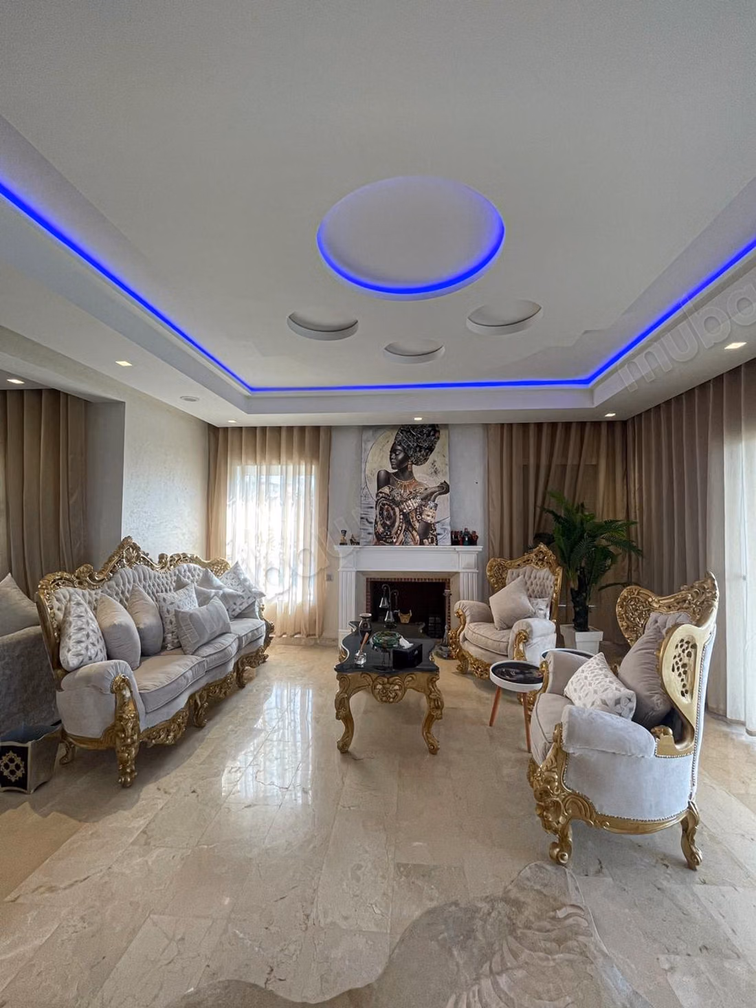 Magnifique villa à louer à Mdiouna. 6 chambres excellentes. Meublée