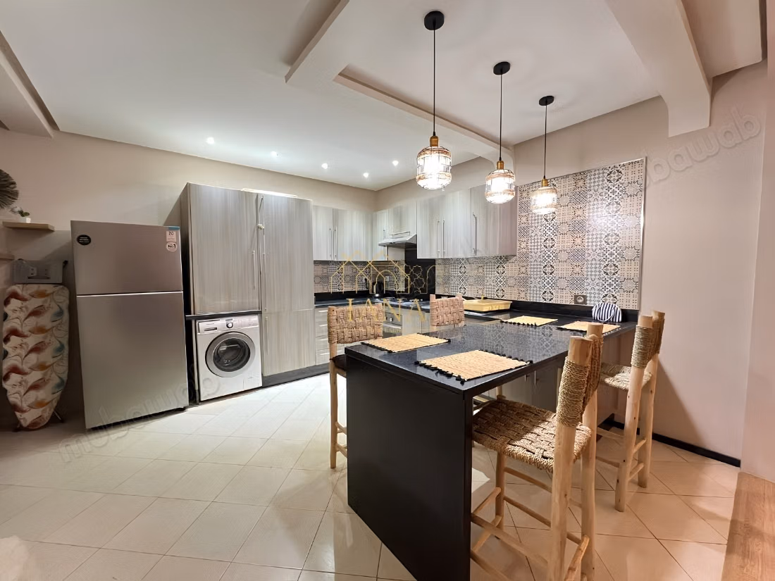 Furnished studio with pool for rent in Hivernage
