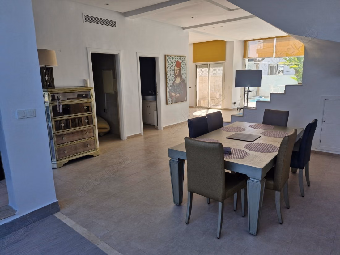 Dar Bouazza, location Belle villa meublée 3 CH