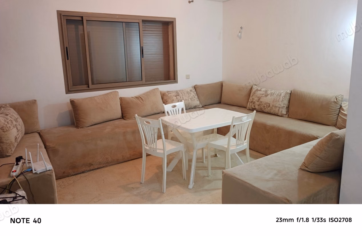 Apartamento en alquiler en Oulfa Moulay Thami. 3 habitaciones. Amueblado